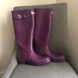 Hunter rain boots
